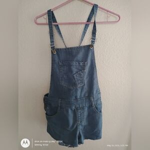 Blue Denim Overalls